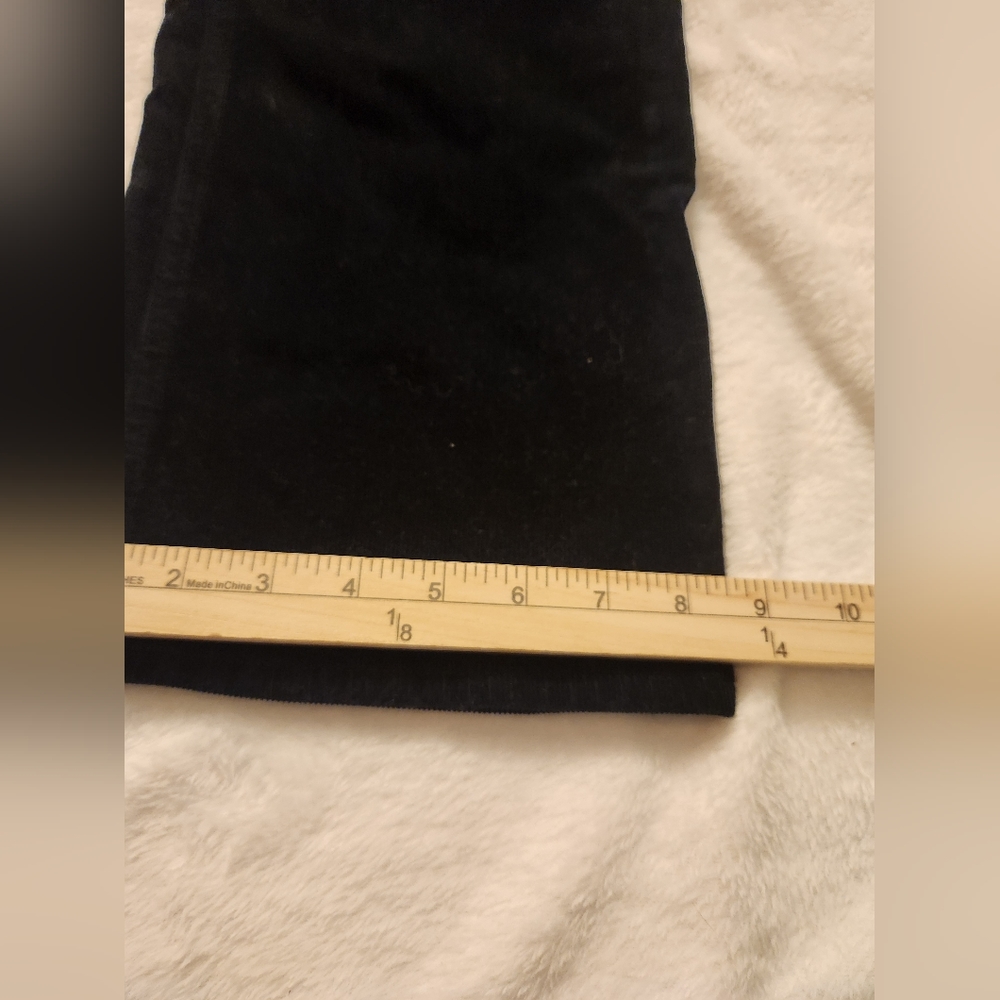 J.Crew Black Billie Demi Boot Crop Corduroy Pants Size 30 - Picture 10 of 11